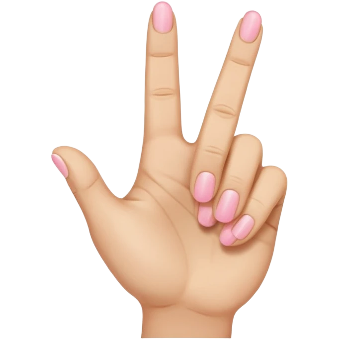 Like the middle finger flipping off emoji but with the pinky finger only (pinky finger flipping off) emoji