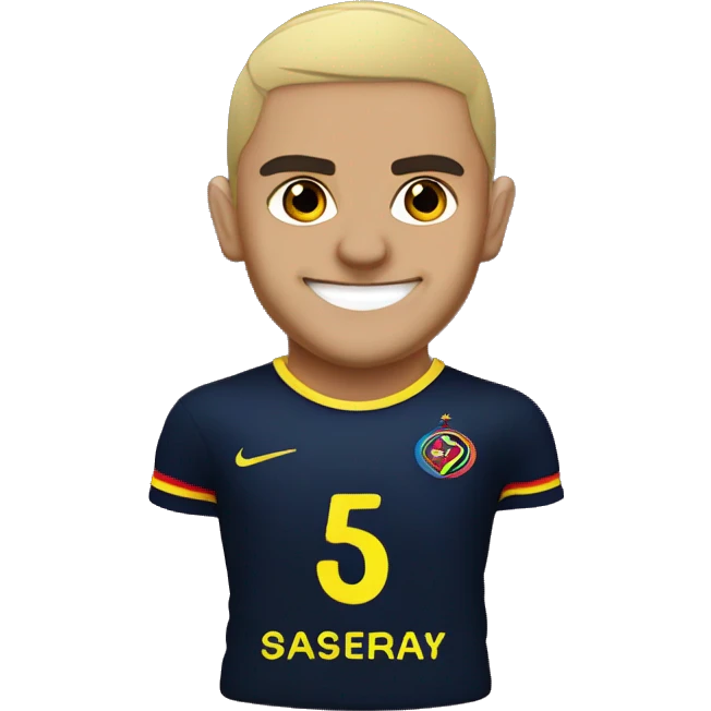 Mauro Icardi with Galatasaaray shirt emoji