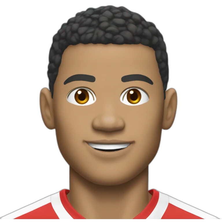 Kilian Mbappé maillot doré  emoji