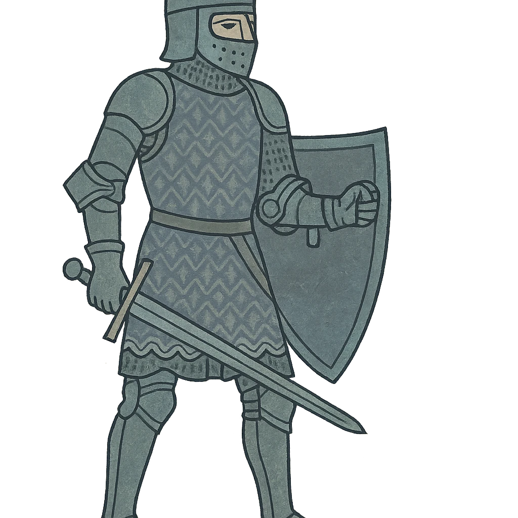 knight in a armor emoji