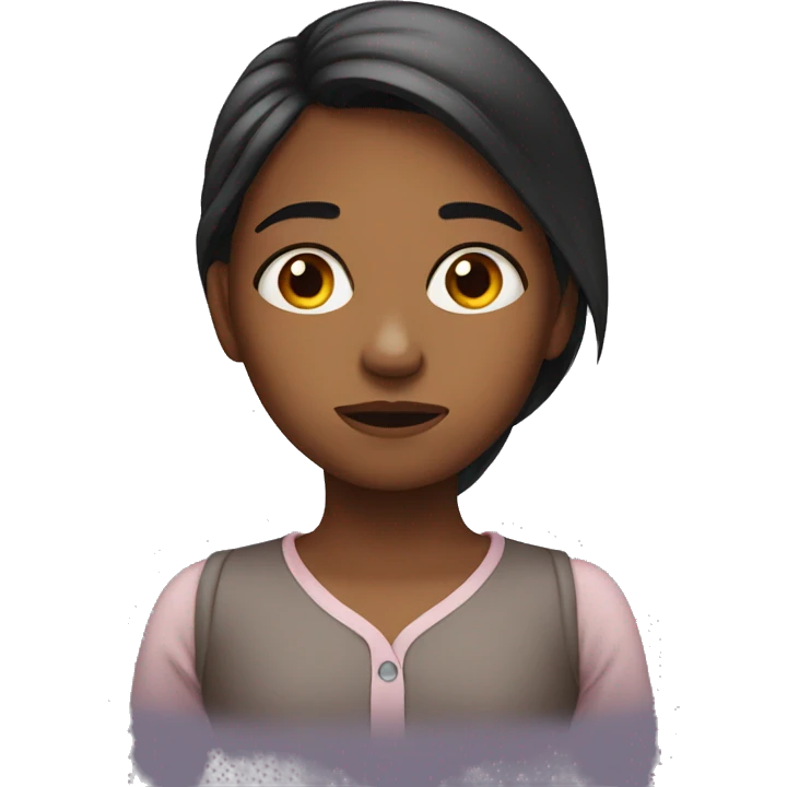 Girl disappointed  emoji