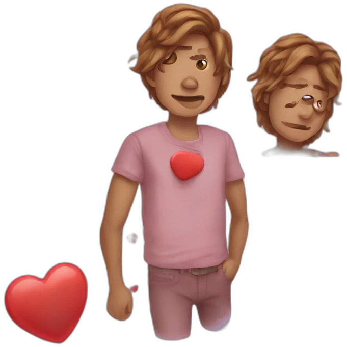 Coeur humain emoji
