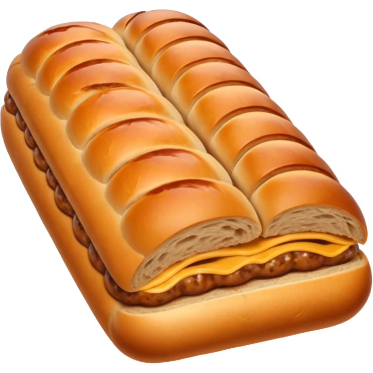 empty sausage bread emoji