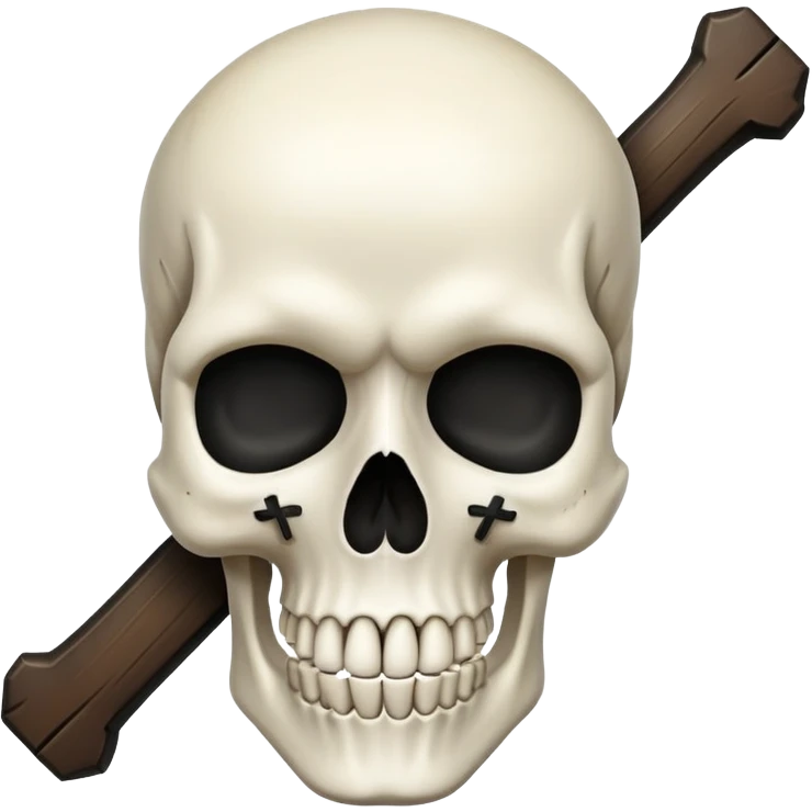 Skull cruz y emoji