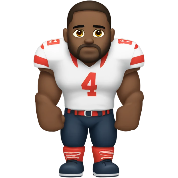 Bad offensive lineman emoji
