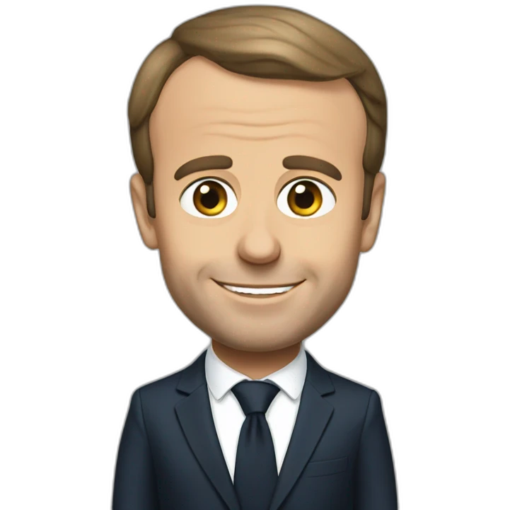 Emmanuel Macron emoji