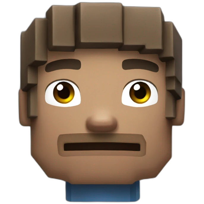 Steve from minecraft emoji
