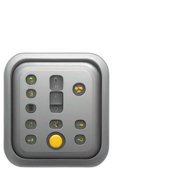 smart lock door code panel emoji