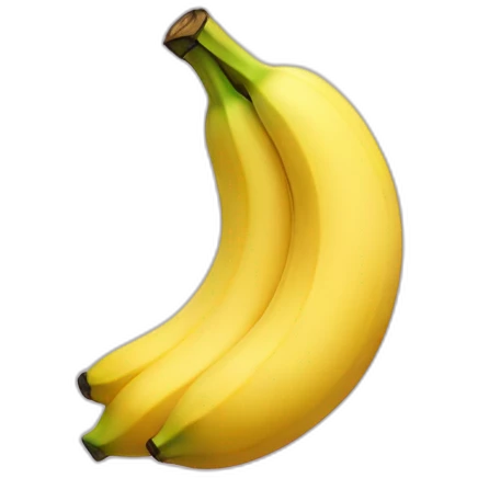 Kawaii banana emoji