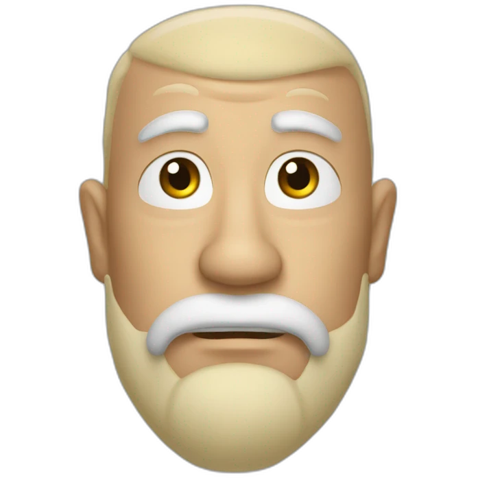 Monsieur qui se gratte la tete emoji