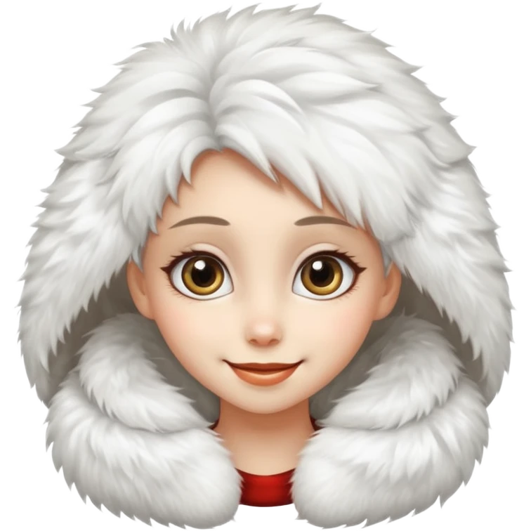 Attractive furry girl emoji