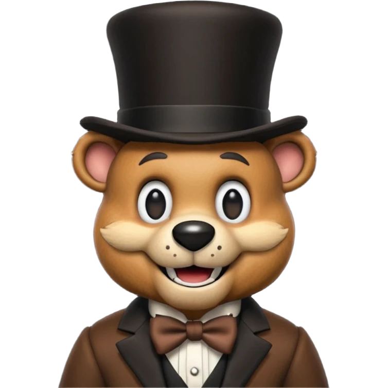 Freddy Fazbear from FNAF emoji