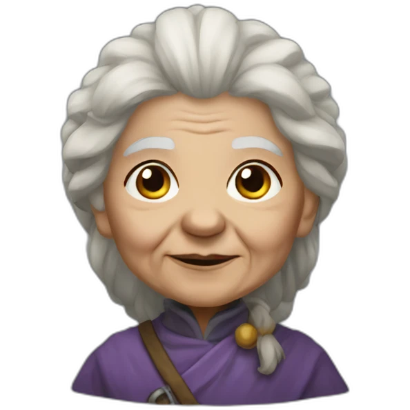 Old woman hill dwarf cleric emoji