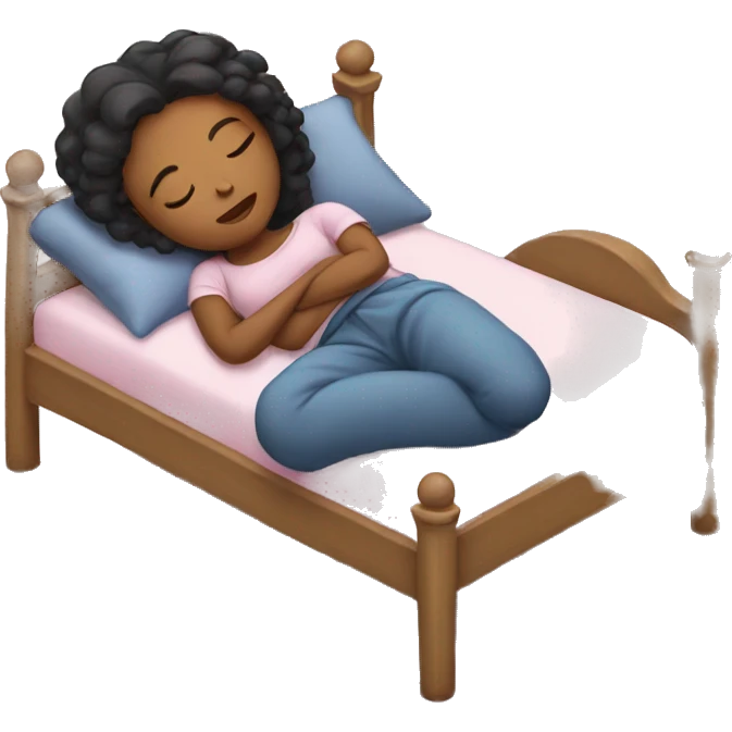 girl sleep emoji