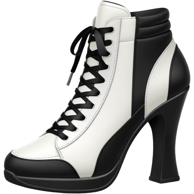 Sneaker with a high heel emoji