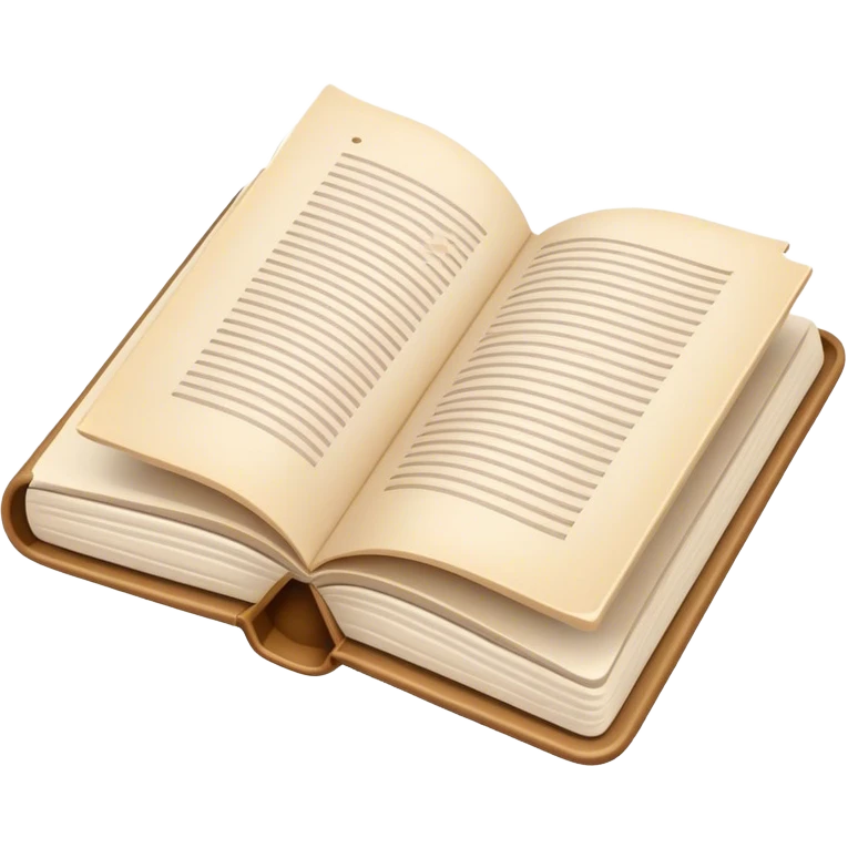 Open book on top of folded beige blanket emoji