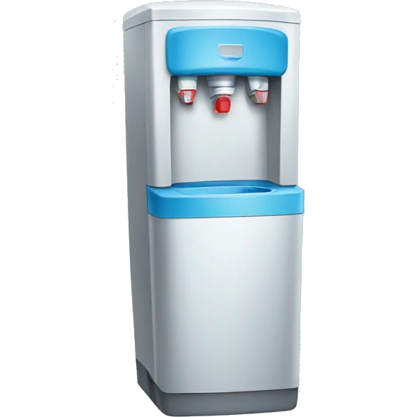 Water cooler simply icon emoji