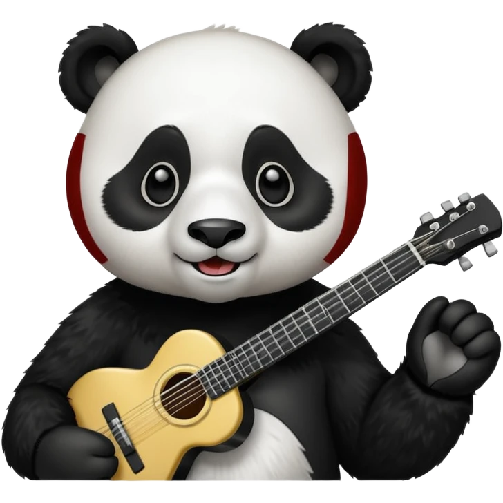 rockstar panda who sings emoji