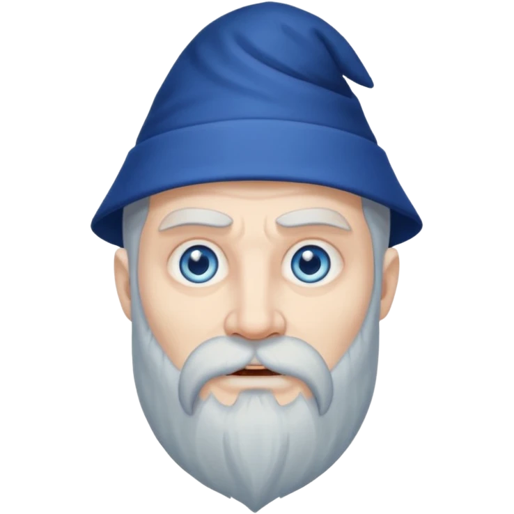 evil sorcerer with a beard emoji