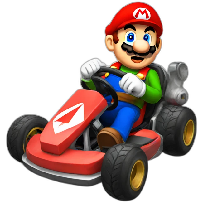 Mario kart emoji