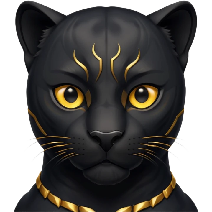 Black panther  emoji