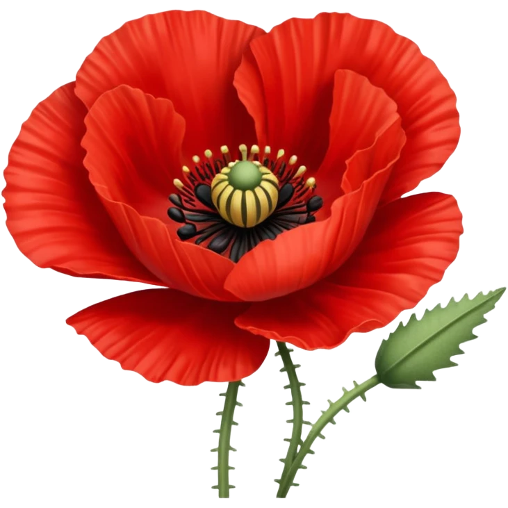 درخت خشخاش emoji