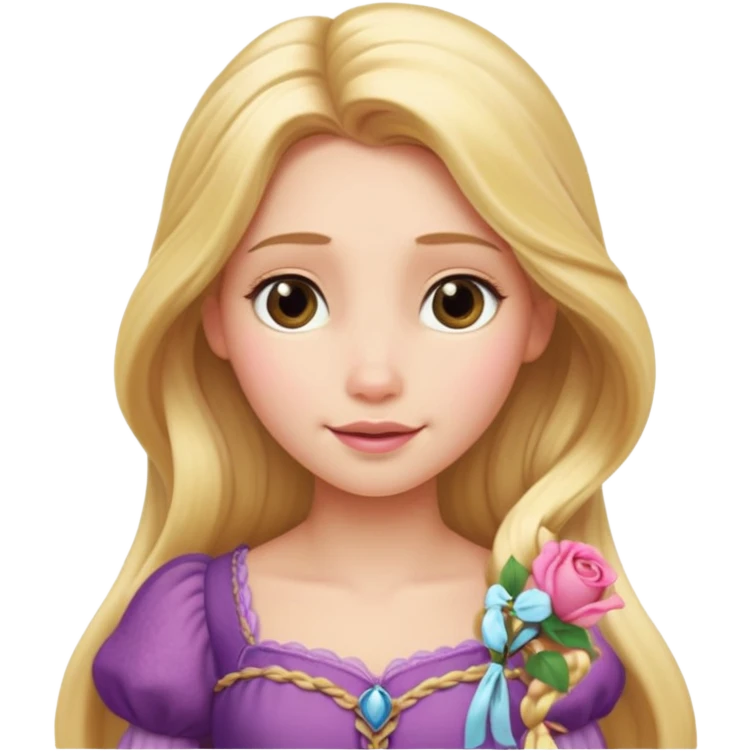 Rapunzel emoji