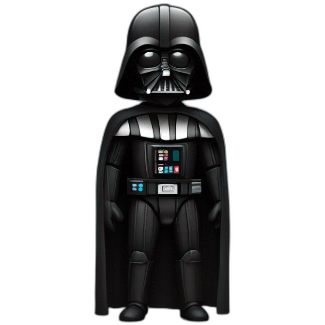 dark vador ordinateur emoji