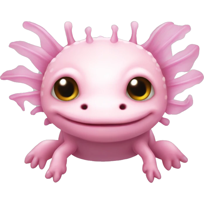 pink axolotl emoji