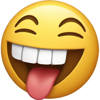 A laughing heart emoji