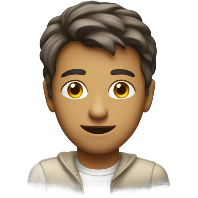 Side eye with a smirk. emoji