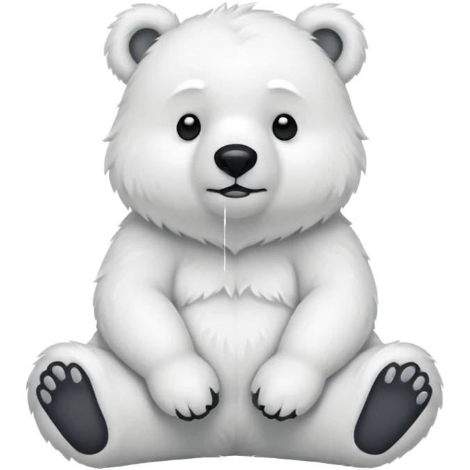 white bear emoji