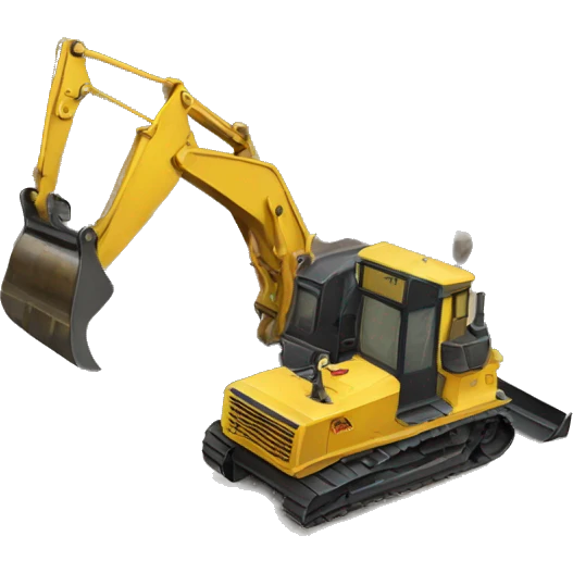 Bulldozer goes emoji