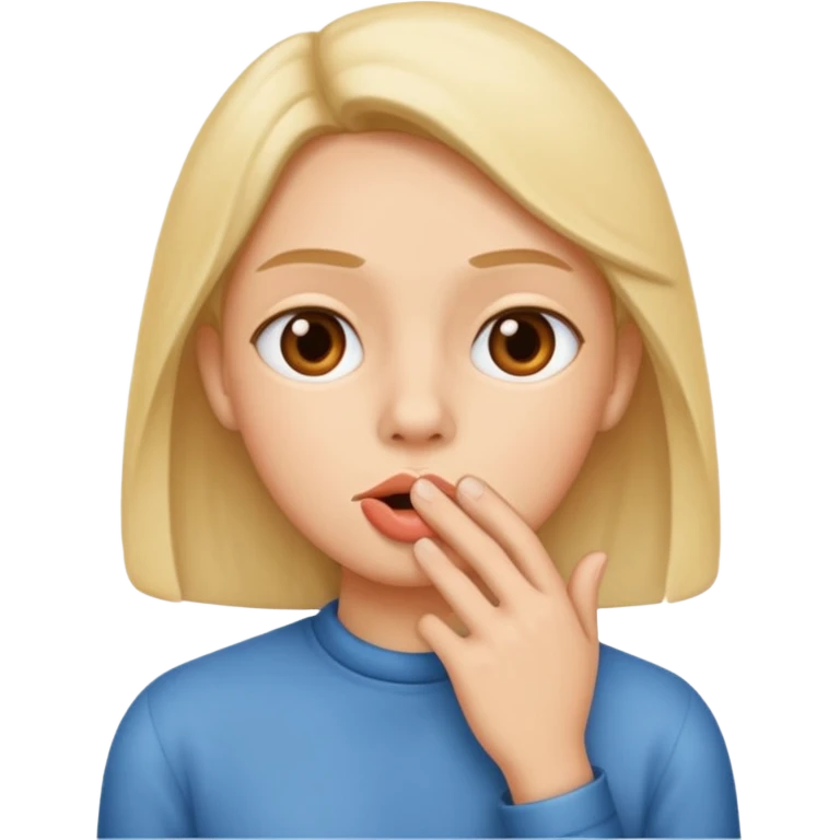 one option shhh emoji