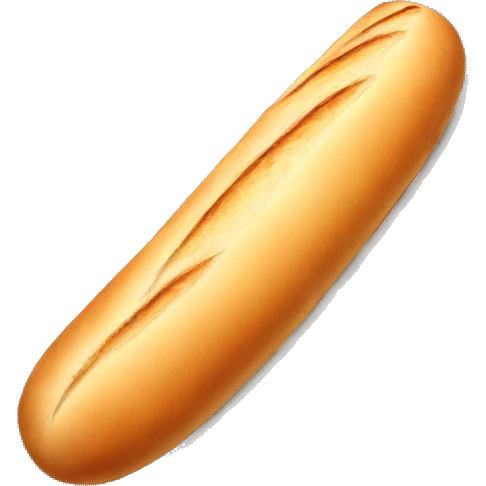 Long baguette  emoji