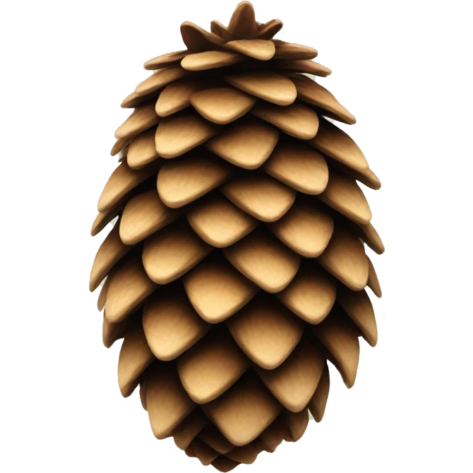 Pine cone emoji