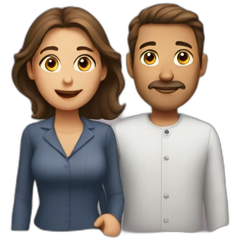 man & woman emoji