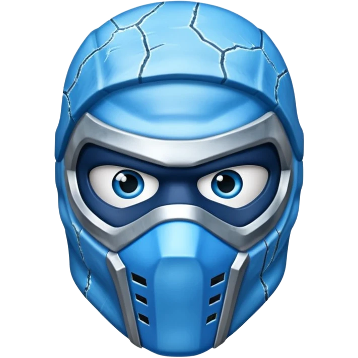 mortal kombat sub zero mask emoji
