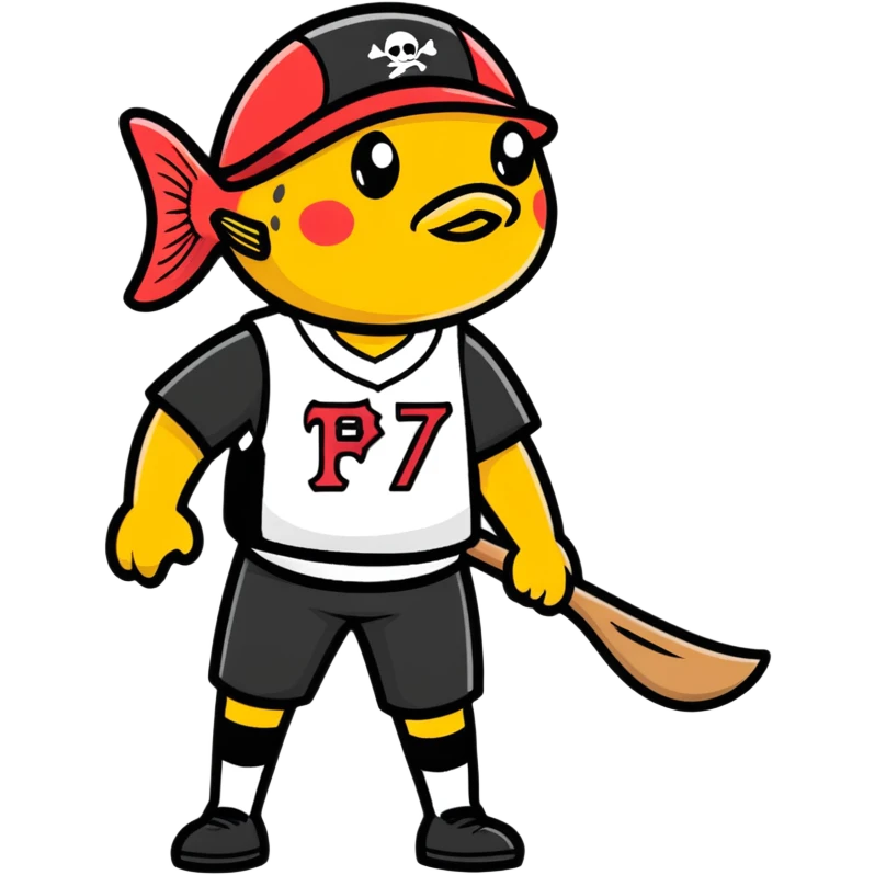Trout pirates jersey emoji