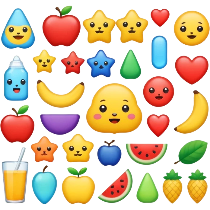 Cute and cozy sticker pack  emoji