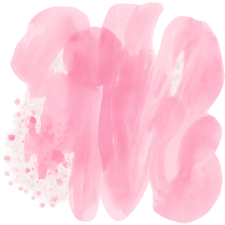 pink abstract art emoji