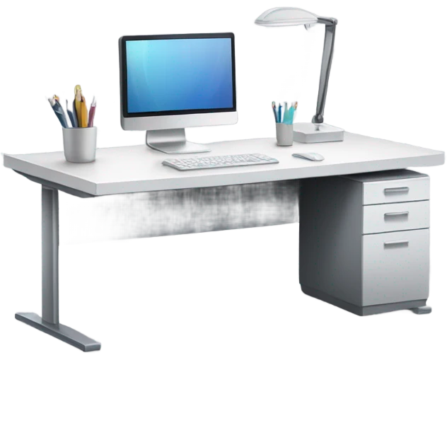 computer desk bussiness emoji