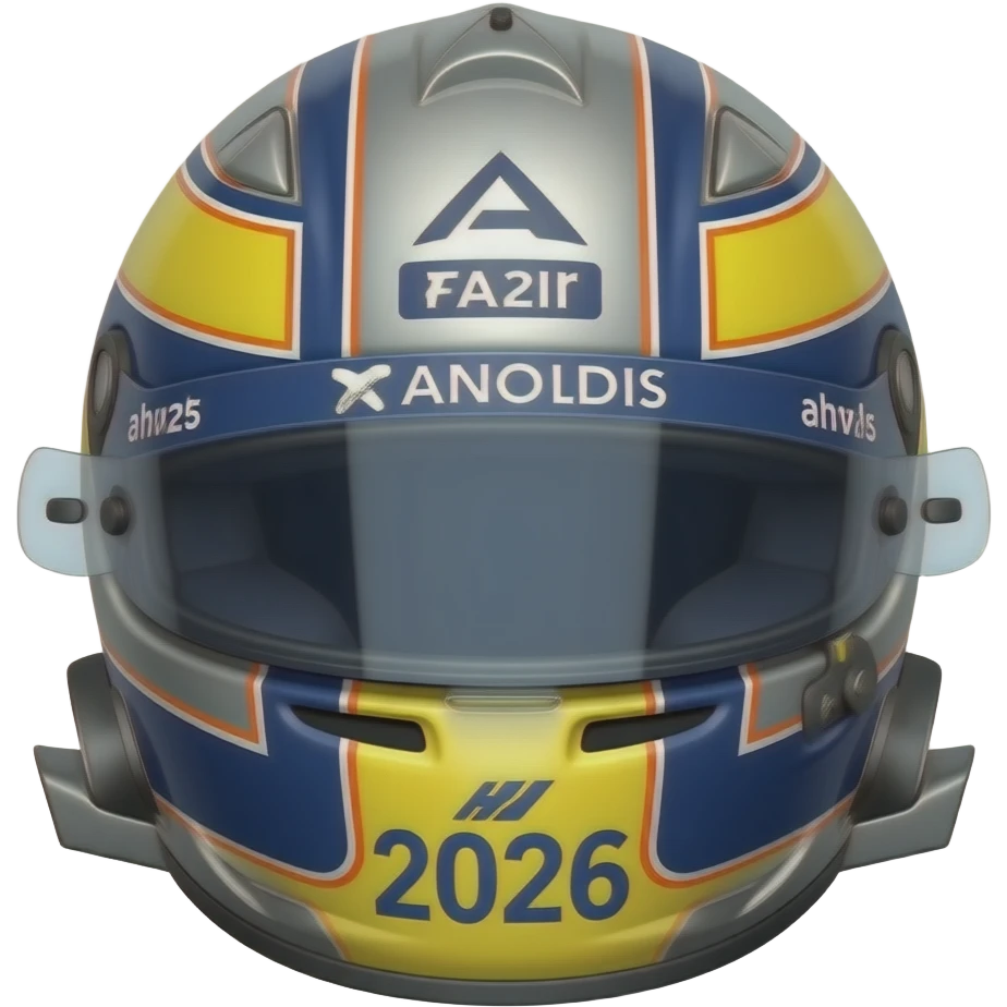 can you generate lando norris 2026 f1 helmet emoji emoji