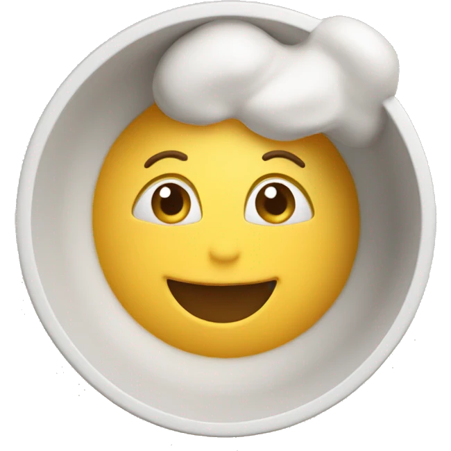 cake batter in bowl emoji