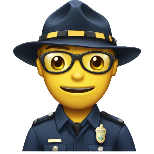 dinosaur police emoji