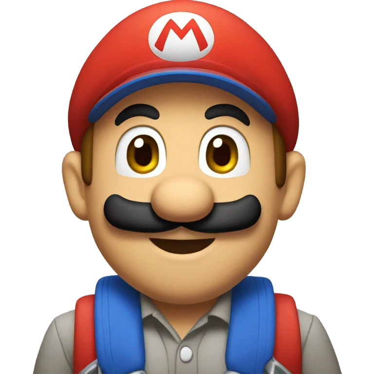mario go to school  emoji