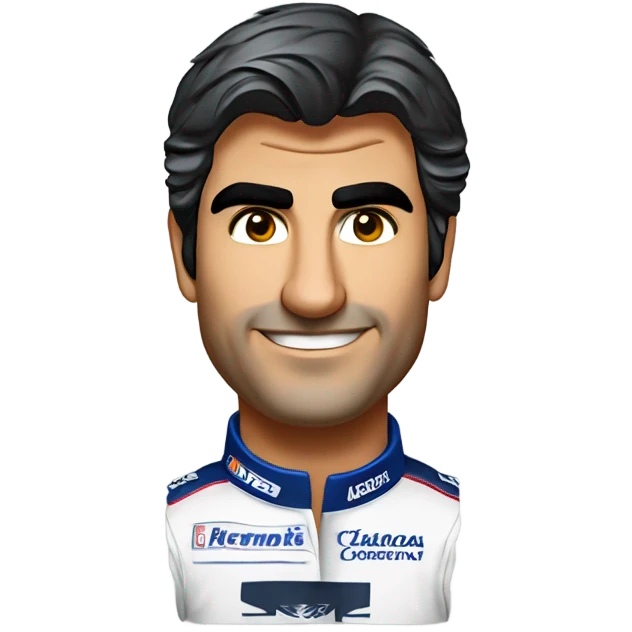Carlos sainz jr chillie costu emoji