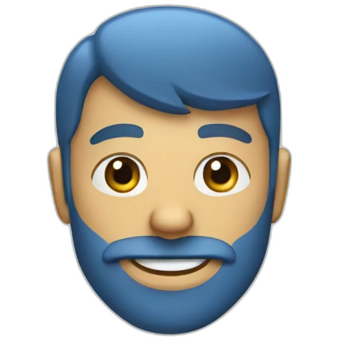 Blue tick emoji