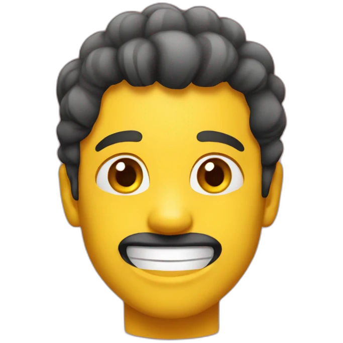 RED COLOR HAPPY EMOJI emoji