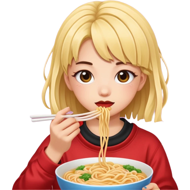 Noodles e-girl  emoji